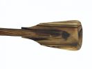Wooden Westminster Decorative Squared Rowing Boat Oar With Hooks 12""