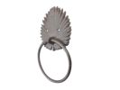 Cast Iron Decorative Metal Palm Frond Towel Holder 8""