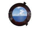 Antique Copper Decorative Ship Porthole Window 12""