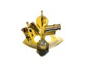 Scout's Brass Sextant 4"" with Rosewood Box