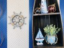 Antique Decorative Ship Wheel With Starfish 12""
