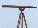 Floor Standing Bronzed Anchormaster Telescope 65""