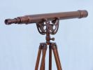 Floor Standing Bronzed Anchormaster Telescope 65""