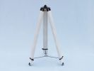 Floor Standing Oil Rubbed Bronze/White Leather Galileo Telescope 65""