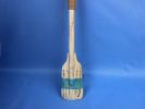 Wooden Herring Cove Decorative Squared Rowing Boat Oar w/ Hooks 24""