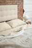 Omne Sleep 4-Piece Cream Brushed Microfiber California King Hypoallergenic Sheet