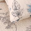 Bedding set Flying Birds Printing 3 Piece Cotton Bedspread