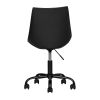 Home Office Desk Chair Computer Chair Fashion Ergonomic Task Working Chair with Wheels Height Adjustable Swivel PU Leather