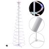 3/4/6FT Battery Lighted Spiral Christmas Trees/RGBY
