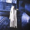 Halloween Ghost Hanging Decorations Home Skull Props Scary Creepy Voice Control
