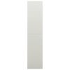 Locker Cabinet Light Gray 35.4"x15.7"x70.9" Steel