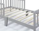 Jax Toddler Bed Light Gray
