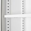 Folding file cabinet White