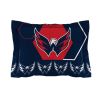 Capitals OFFICIAL NHL "Hexagon" Twin Comforter & Sham Set; 64" x 86"