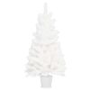 Artificial Christmas Tree Lifelike Needles White 2 ft