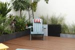 TALE Adirondack Chair Backyard Furniture Painted Seat Pillow