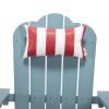TALE Adirondack Chair Backyard Furniture Painted Seat Pillow