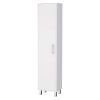 Andrews 1-Door 5-Shelf Tall Storage Cabinet White