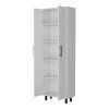 Fagan 2-Door 5-Shelf Kitchen Pantry White