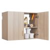 Wall Storage Cabinet ; Metal Wall Storage Cabinet with Lock for Kithen; Bathroom; Garage