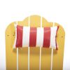 TALE Adirondack Chair Backyard Furniture Painted Seat Pillow