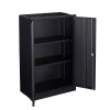 Folding file cabinet Black