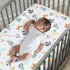 Mighty Jungle Animals 3-PieceGray Baby Nursery Crib Bedding Set