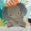 Mighty Jungle Animals 3-PieceGray Baby Nursery Crib Bedding Set