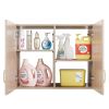 Wall Storage Cabinet ; Metal Wall Storage Cabinet with Lock for Kithen; Bathroom; Garage