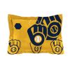 Brewers OFFICIAL MLB "Hexagon" Full/Queen Comforter & Shams Set; 86" x 86"