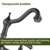 Stainless steel kitchen faucet