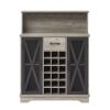 Wine cabinet (Grey; 35.41''W*13.39''D*47.44''H)