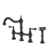 Stainless steel kitchen faucet