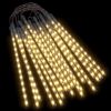Meteor Lights 20 pcs 1 ft Warm White 480 LEDs Indoor Outdoor