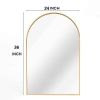 Wall Mirror 36x24, Bathroom Mirror, Vanity for Bathroom, Bedroom, Entryway, with