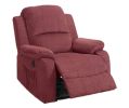 POWER RECLINER in Paprika Red