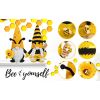 Bumble Bee Gnome Plush Mr and Mrs Honeybee Spring Gnomes Plushie Ornaments