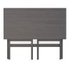 Xander Foldable Desk; Oyster Gray