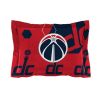 Wizards OFFICIAL NBA "Hexagon" Twin Comforter & Sham Set; 64" x 86"