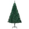 Artificial Christmas Tree with Thick Branches Green 5 ft PVC