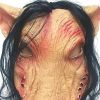 Halloween Party Show Celebration Prop, Cosplay Animal Pig Ghost Horror Head Mask