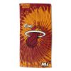 Heat OFFICIAL NBA "Psychedelic" Beach Towel; 30" x 60"