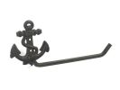 Cast Iron Anchor Toilet Paper Holder 10"