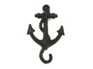 Cast Iron Anchor Hook 5""