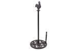 Cast Iron Rooster Paper Towel Holder 15""