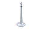 Whitewashed Cast Iron Texas Star Kitchen Paper Towel Holder 16""