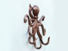 Antique Copper Octopus with Tentacle Hooks 11""