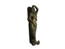 Rustic Gold Cast Iron Mermaid Door Knocker 7""