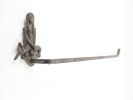 Cast Iron Mermaid Wall Mounted Paper Towel Holder 17""