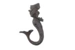 Cast Iron Decorative Mermaid Hook 6""
